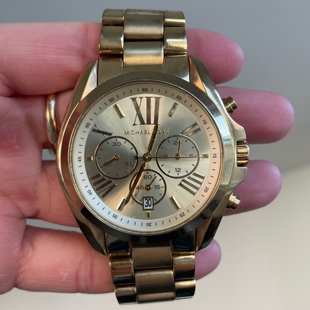 Women’s Gold Michael Kors Watch